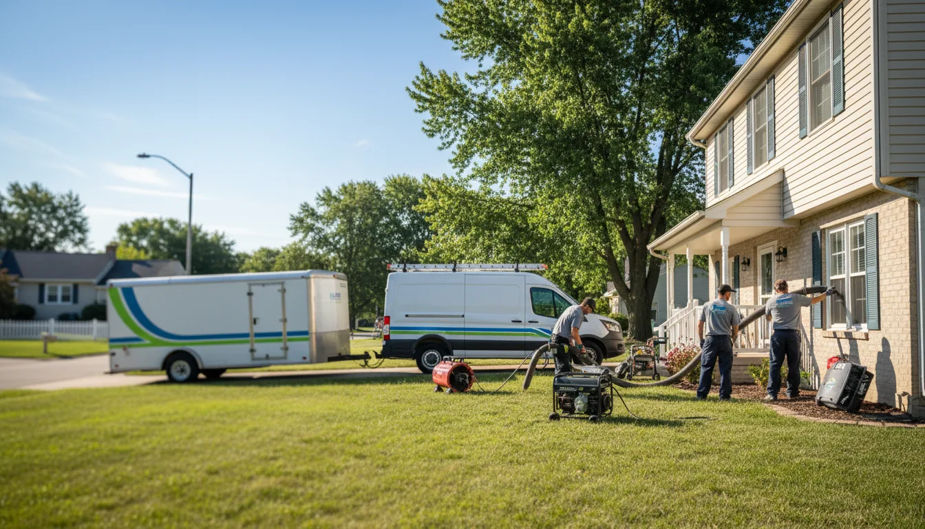 Flooded Basement Restoration And Cleanup With Repair in Edmore, ND near me